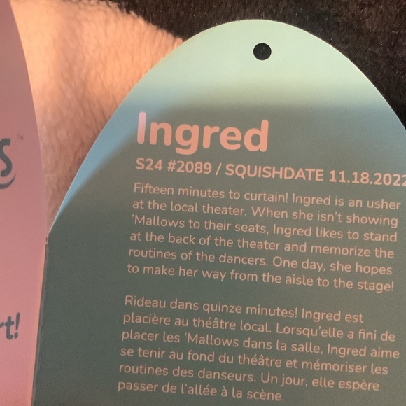 Ingred the purple cow NWT - Picture 6 of 8